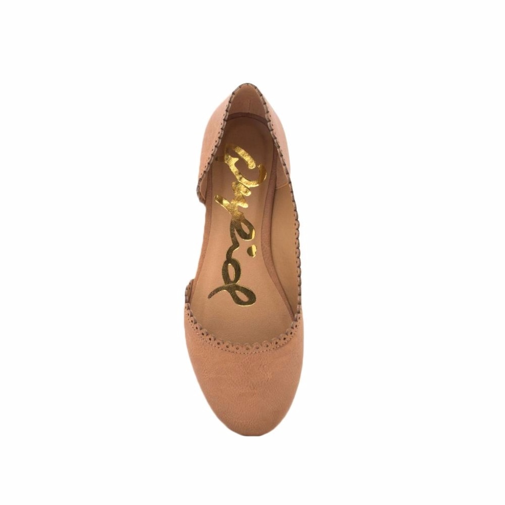 Last Pair! New Camel- Barnish Flats Size 10 - Picture 4 of 4